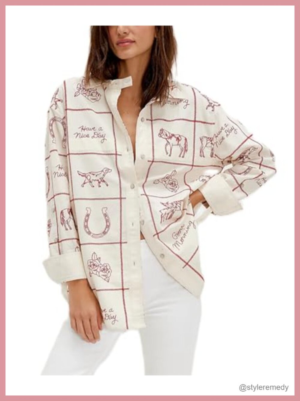 Women's Floral Button Down Blouse Long Sleeve Boho Peplum Top